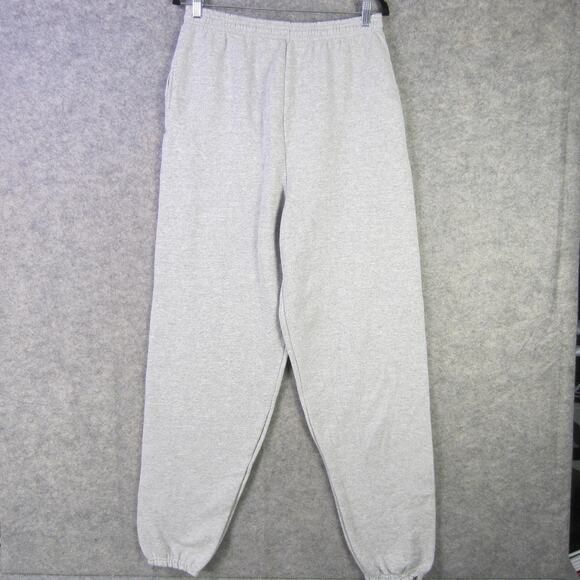 Brittania Sweatpants Mens Large Gray Fleece Joggers Elastic Waist Levi Strauss - Picture 1 of 8
